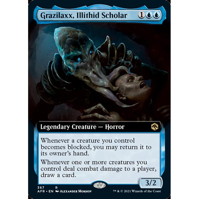 Grazilaxx, Illithid Scholar (Extended Art) [Dungeons & Dragons: Adventures in the Forgotten Realms]