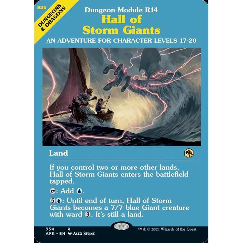 Hall of Storm Giants (Dungeon Module) [Dungeons & Dragons: Adventures in the Forgotten Realms]