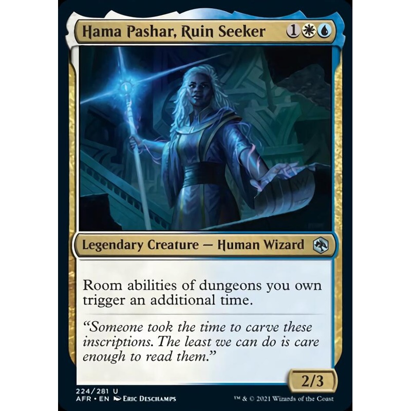 Hama Pashar, Ruin Seeker [Dungeons & Dragons: Adventures in the Forgotten Realms]