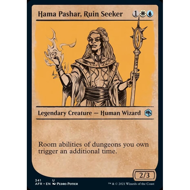 Hama Pashar, Ruin Seeker (Showcase) [Dungeons & Dragons: Adventures in the Forgotten Realms]