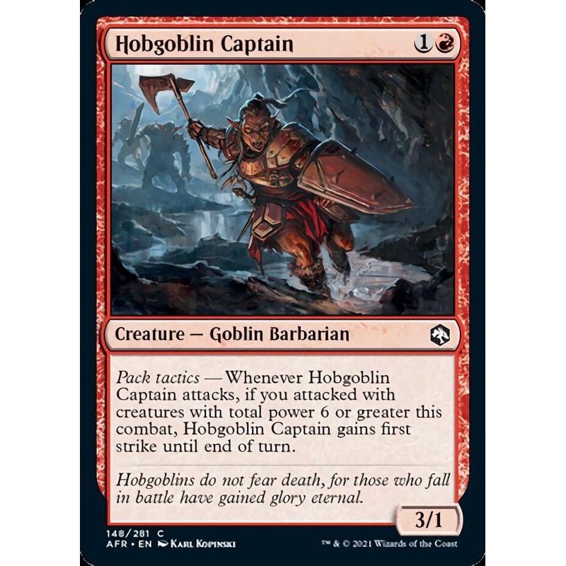 Hobgoblin Captain [Dungeons & Dragons: Adventures in the Forgotten Realms]