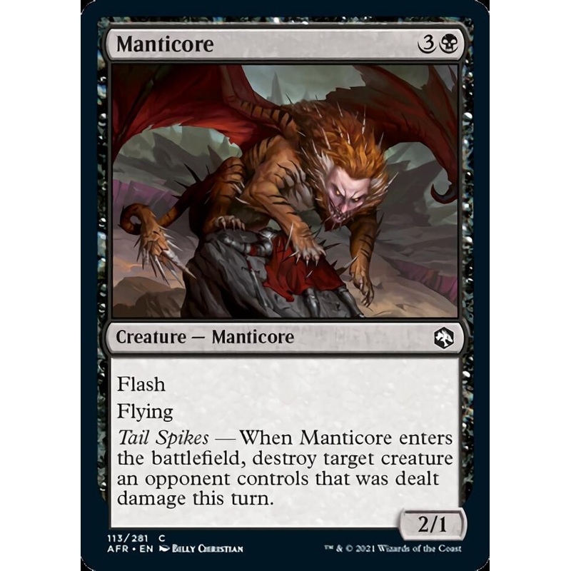 Manticore [Dungeons & Dragons: Adventures in the Forgotten Realms]