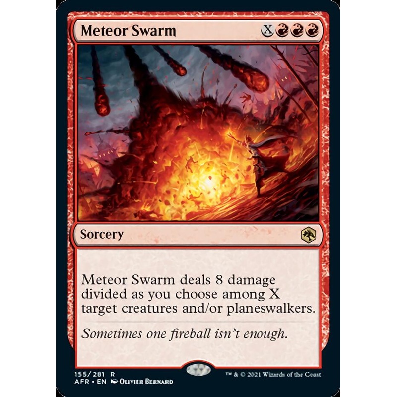 Meteor Swarm [Dungeons & Dragons: Adventures in the Forgotten Realms]