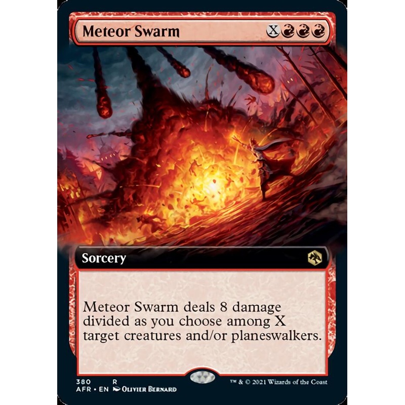 Meteor Swarm (Extended Art) [Dungeons & Dragons: Adventures in the Forgotten Realms]