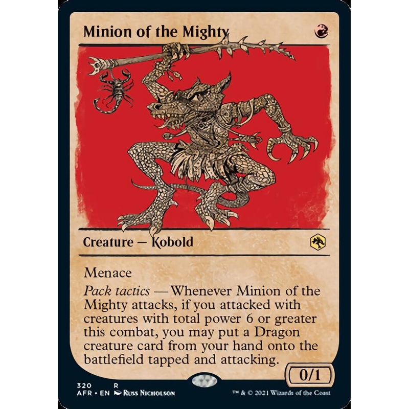 Minion of the Mighty (Showcase) [Dungeons & Dragons: Adventures in the Forgotten Realms]