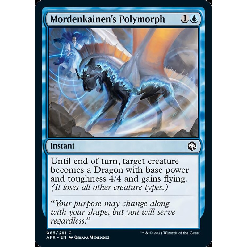 Mordenkainen's Polymorph [Dungeons & Dragons: Adventures in the Forgotten Realms]