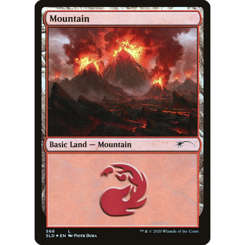 Mountain (Seismic) (566) [Secret Lair Drop Promos]