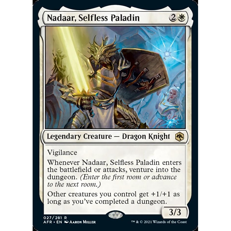 Nadaar, Selfless Paladin [Dungeons & Dragons: Adventures in the Forgotten Realms]