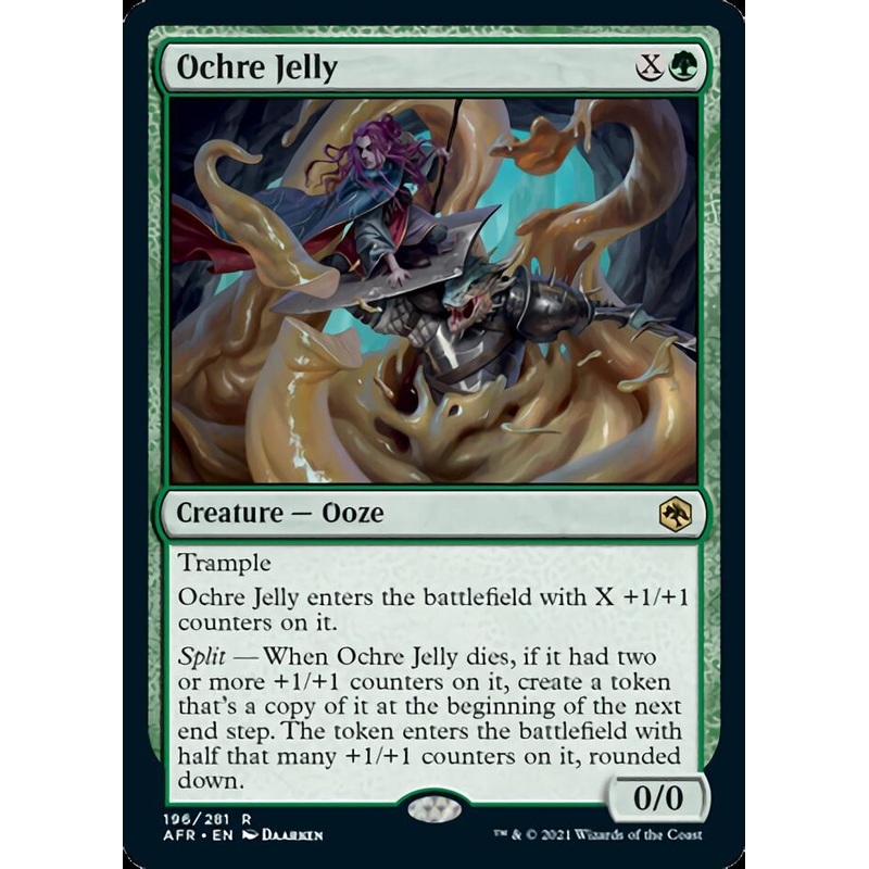Ochre Jelly [Dungeons & Dragons: Adventures in the Forgotten Realms]