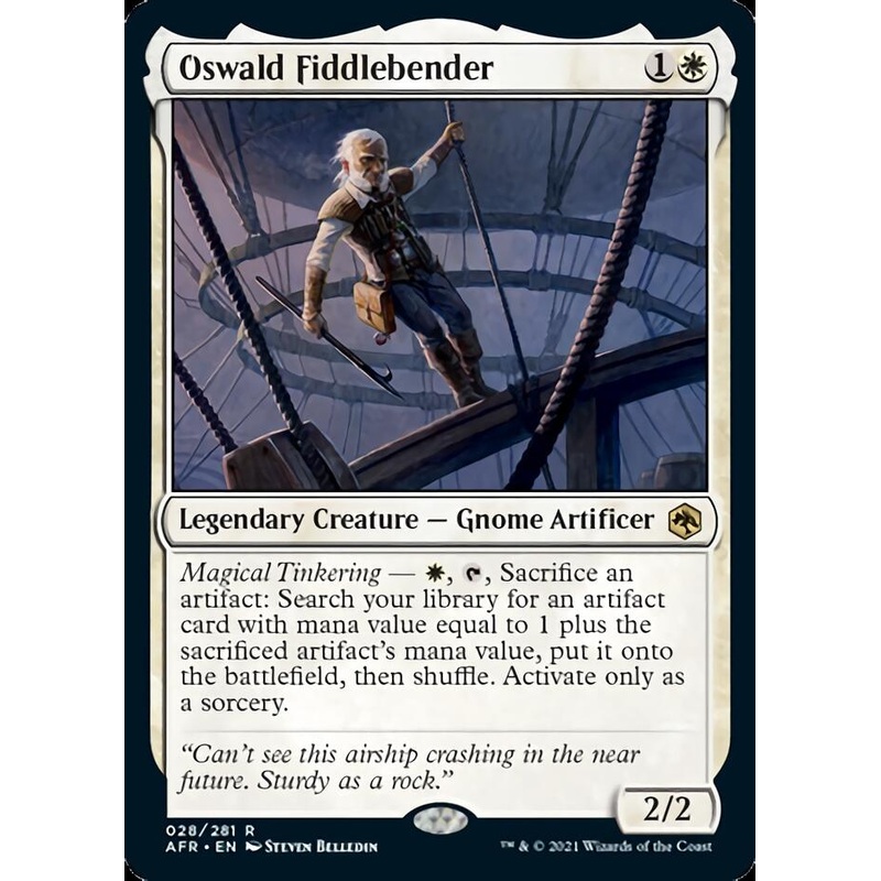 Oswald Fiddlebender [Dungeons & Dragons: Adventures in the Forgotten Realms]