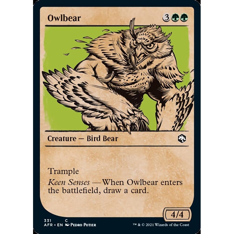 Owlbear (Showcase) [Dungeons & Dragons: Adventures in the Forgotten Realms]