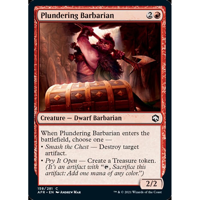 Plundering Barbarian [Dungeons & Dragons: Adventures in the Forgotten Realms]