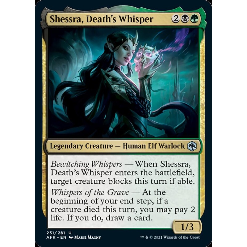Shessra, Death's Whisper [Dungeons & Dragons: Adventures in the Forgotten Realms]
