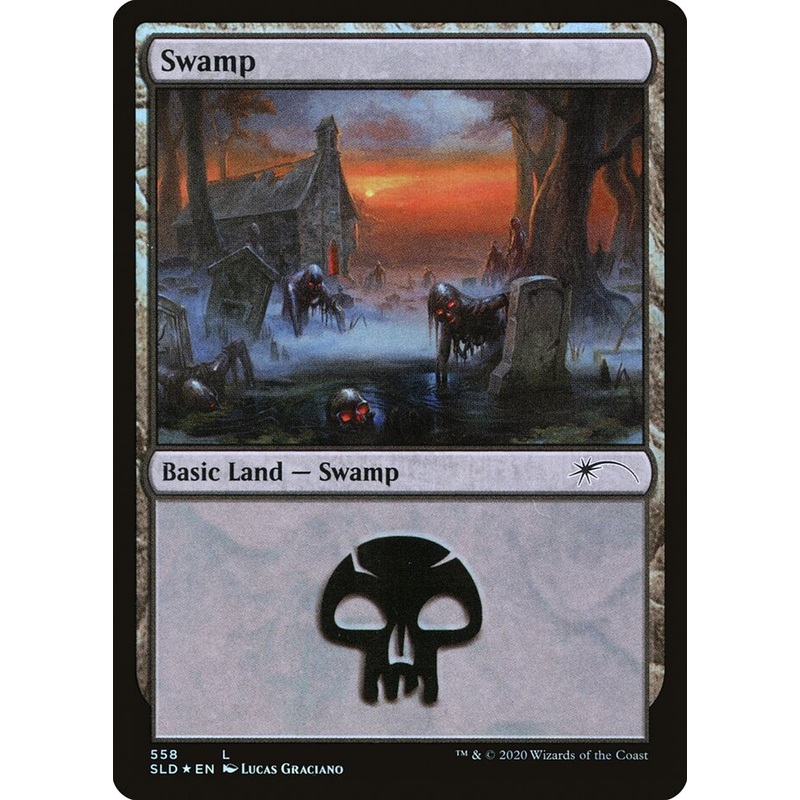 Swamp (Reanimated) (558) [Secret Lair Drop Promos]