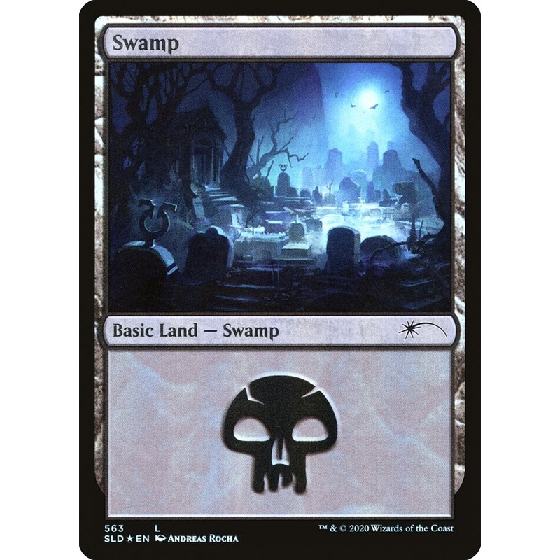 Swamp (Spooky) (563) [Secret Lair Drop Promos]