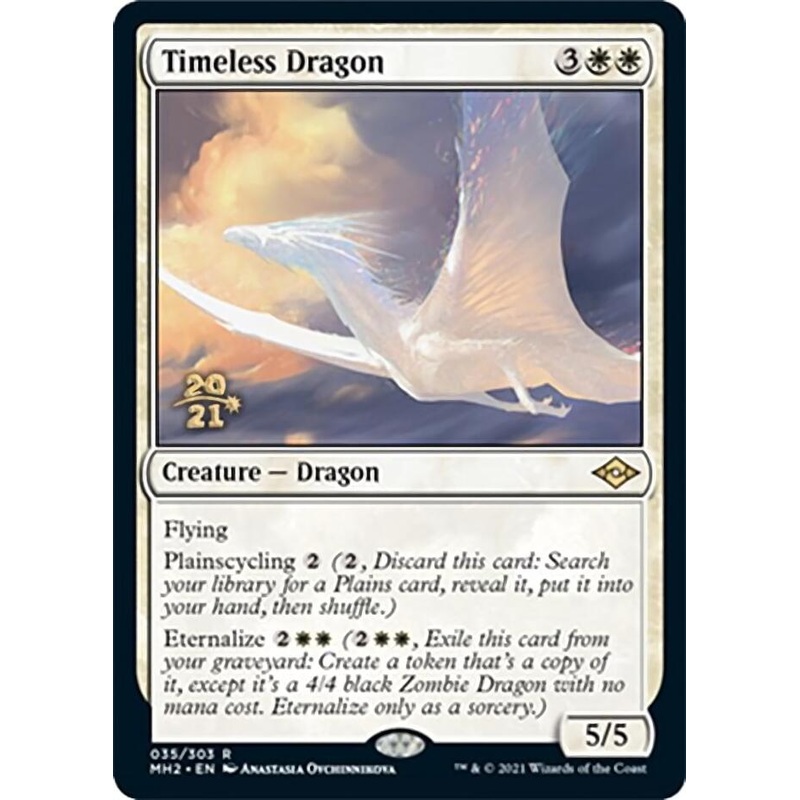 Timeless Dragon [Modern Horizons 2 Prerelease Promos]