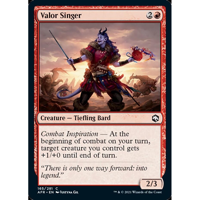 Valor Singer [Dungeons & Dragons: Adventures in the Forgotten Realms]