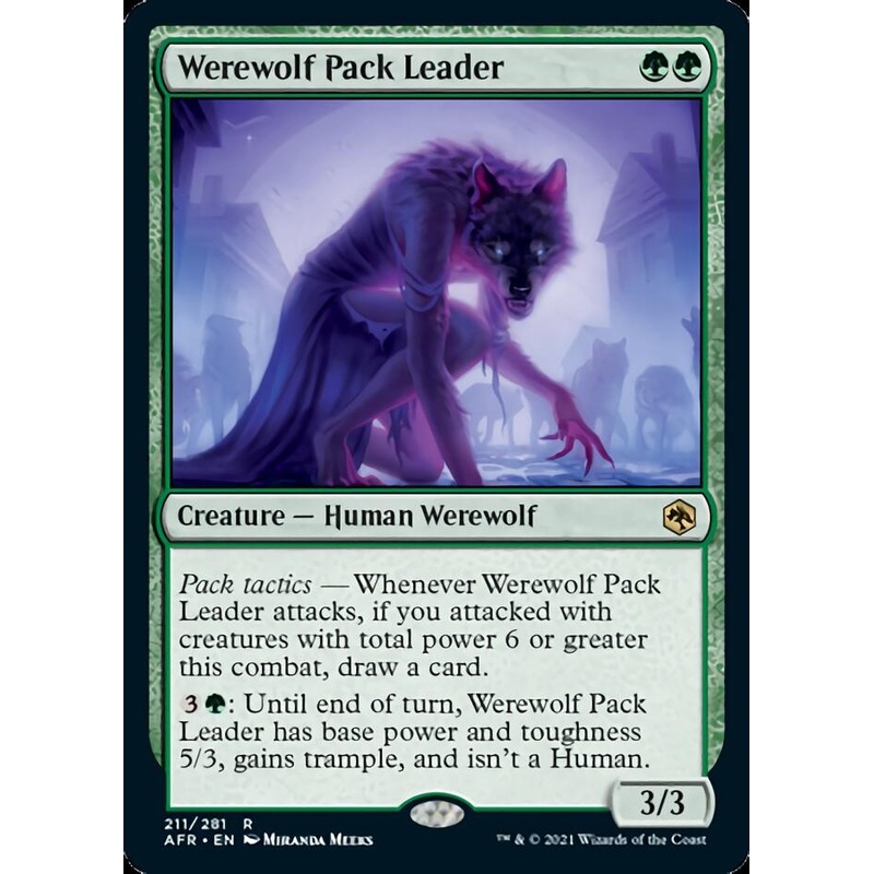 Werewolf Pack Leader [Dungeons & Dragons: Adventures in the Forgotten Realms]