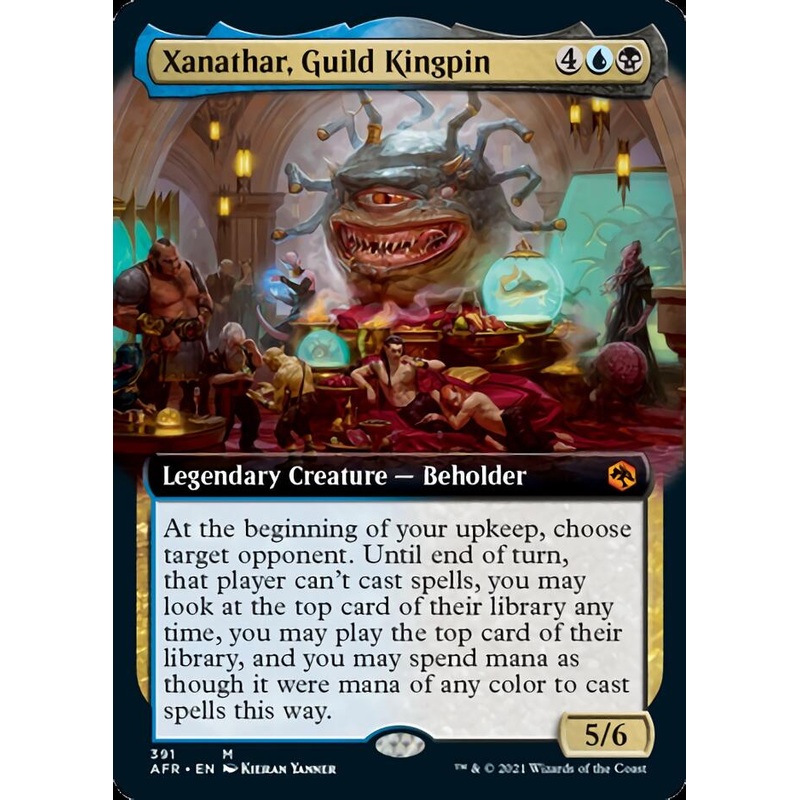 Xanathar, Guild Kingpin (Extended Art) [Dungeons & Dragons: Adventures in the Forgotten Realms]