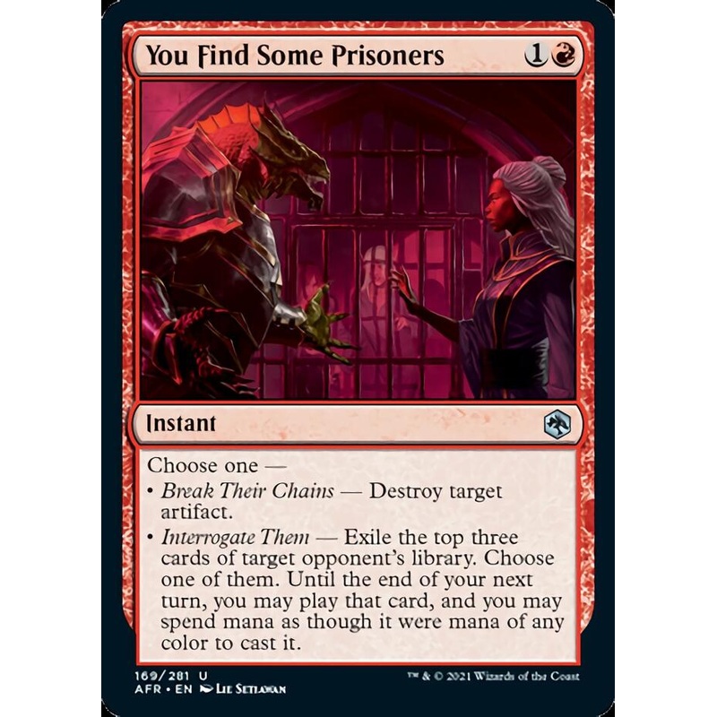 You Find Some Prisoners [Dungeons & Dragons: Adventures in the Forgotten Realms]