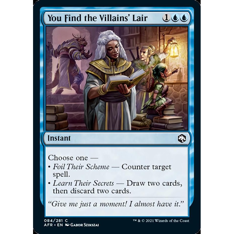 You Find the Villains' Lair [Dungeons & Dragons: Adventures in the Forgotten Realms]
