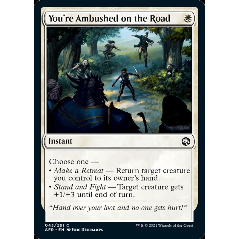 You're Ambushed on the Road [Dungeons & Dragons: Adventures in the Forgotten Realms]