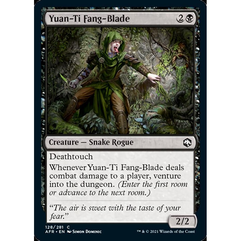 Yuan-Ti Fang-Blade [Dungeons & Dragons: Adventures in the Forgotten Realms]