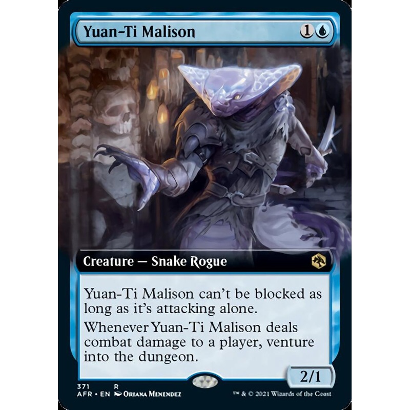 Yuan-Ti Malison (Extended Art) [Dungeons & Dragons: Adventures in the Forgotten Realms]