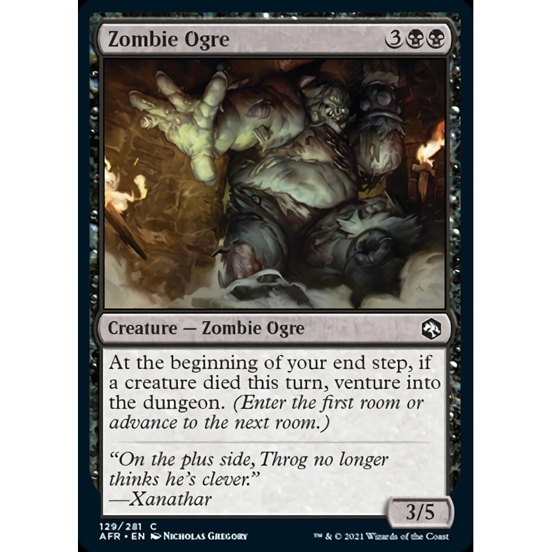 Zombie Ogre [Dungeons & Dragons: Adventures in the Forgotten Realms]