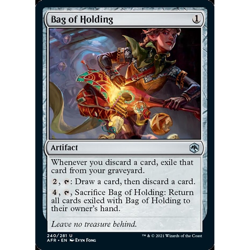 Bag of Holding [Dungeons & Dragons: Adventures in the Forgotten Realms]