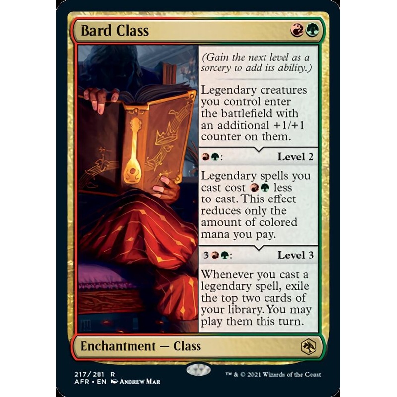 Bard Class [Dungeons & Dragons: Adventures in the Forgotten Realms]
