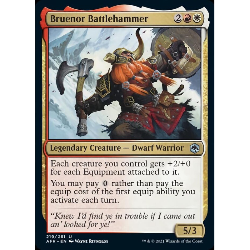 Bruenor Battlehammer [Dungeons & Dragons: Adventures in the Forgotten Realms]