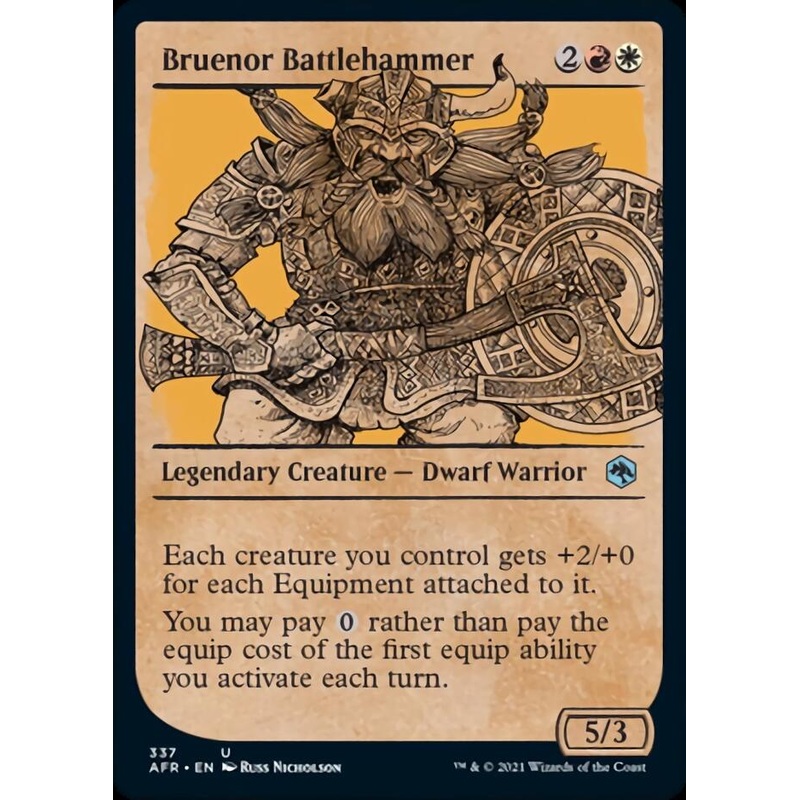Bruenor Battlehammer (Showcase) [Dungeons & Dragons: Adventures in the Forgotten Realms]