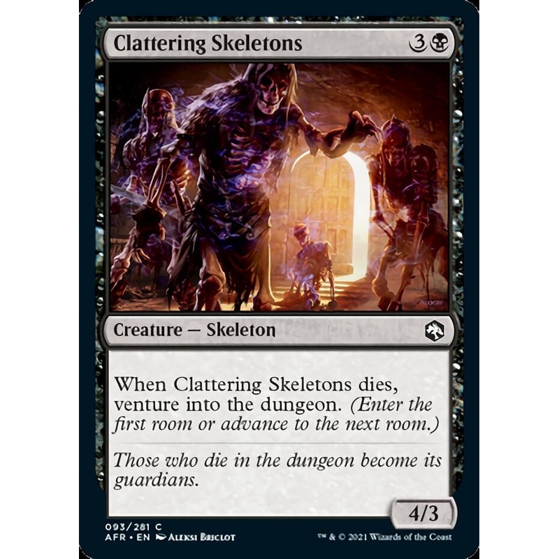 Clattering Skeletons [Dungeons & Dragons: Adventures in the Forgotten Realms]