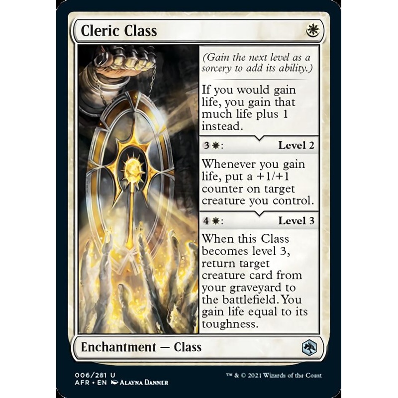 Cleric Class [Dungeons & Dragons: Adventures in the Forgotten Realms]