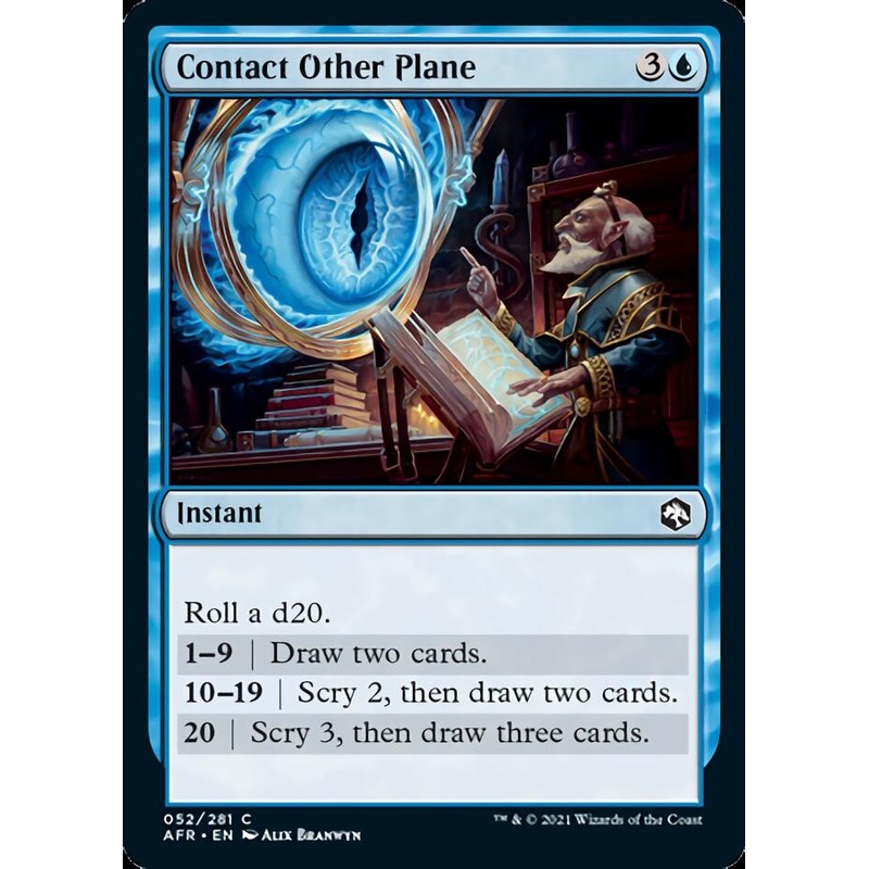 Contact Other Plane [Dungeons & Dragons: Adventures in the Forgotten Realms]