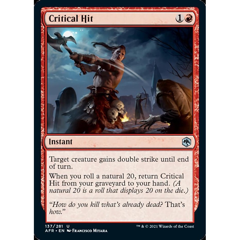 Critical Hit [Dungeons & Dragons: Adventures in the Forgotten Realms]