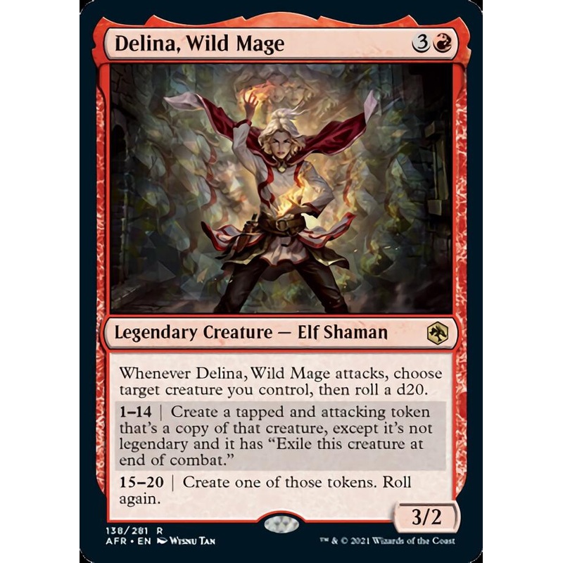 Delina, Wild Mage [Dungeons & Dragons: Adventures in the Forgotten Realms]