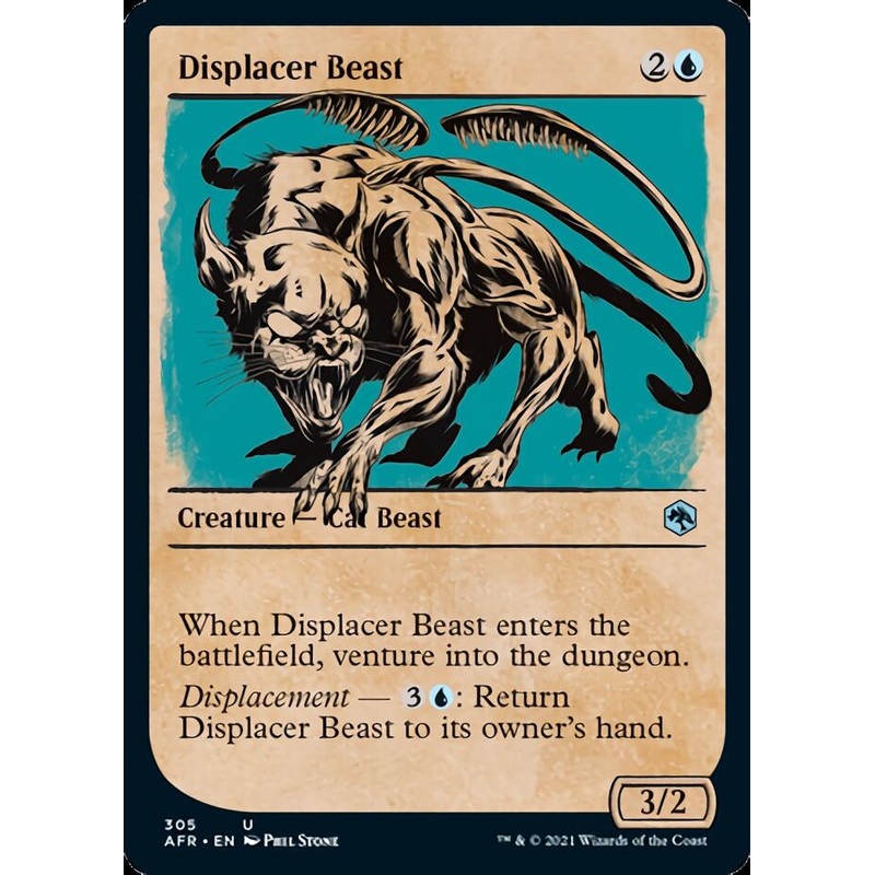Displacer Beast (Showcase) [Dungeons & Dragons: Adventures in the Forgotten Realms]