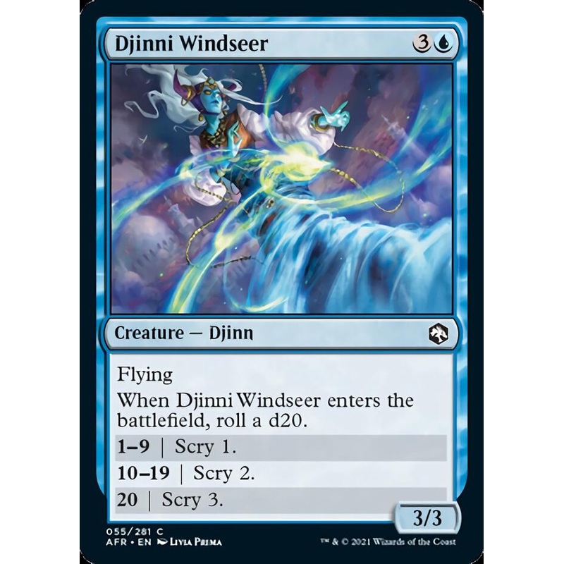 Djinni Windseer [Dungeons & Dragons: Adventures in the Forgotten Realms]