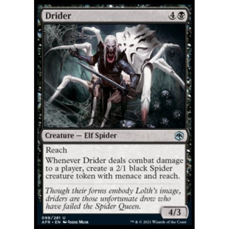 Drider [Dungeons & Dragons: Adventures in the Forgotten Realms]