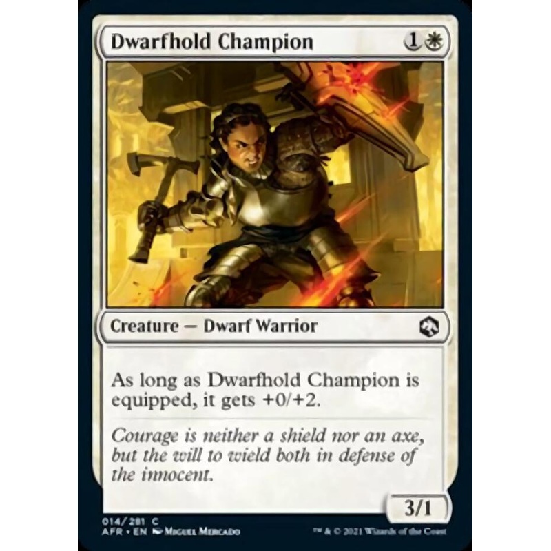 Dwarfhold Champion [Dungeons & Dragons: Adventures in the Forgotten Realms]