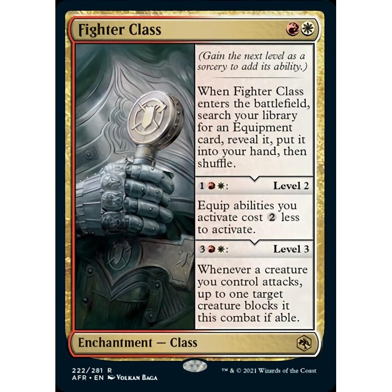 Fighter Class [Dungeons & Dragons: Adventures in the Forgotten Realms]