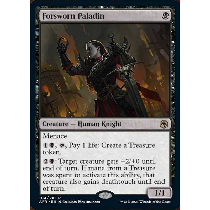 Forsworn Paladin [Dungeons & Dragons: Adventures in the Forgotten Realms]