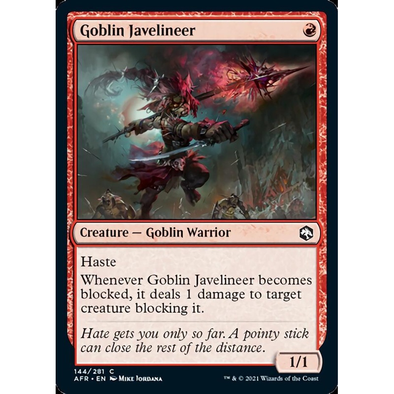 Goblin Javelineer [Dungeons & Dragons: Adventures in the Forgotten Realms]