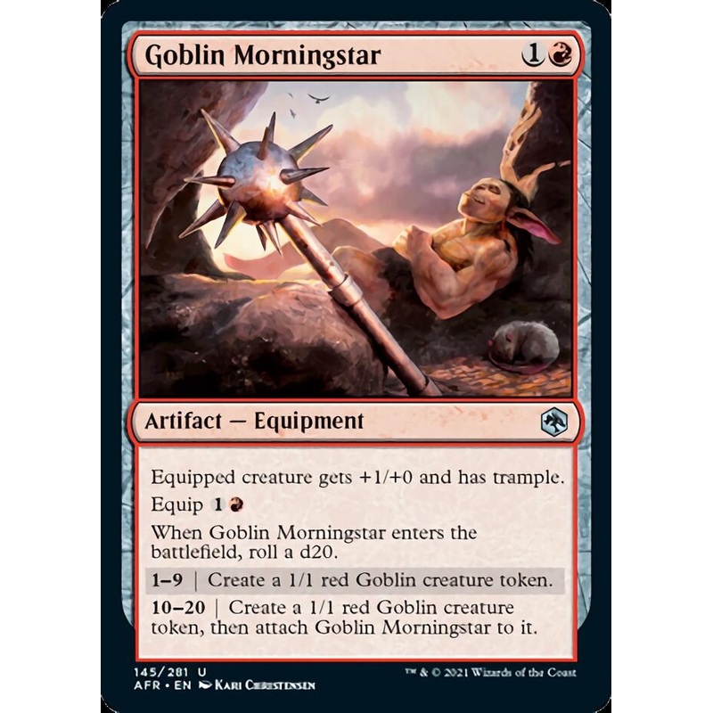 Goblin Morningstar [Dungeons & Dragons: Adventures in the Forgotten Realms]