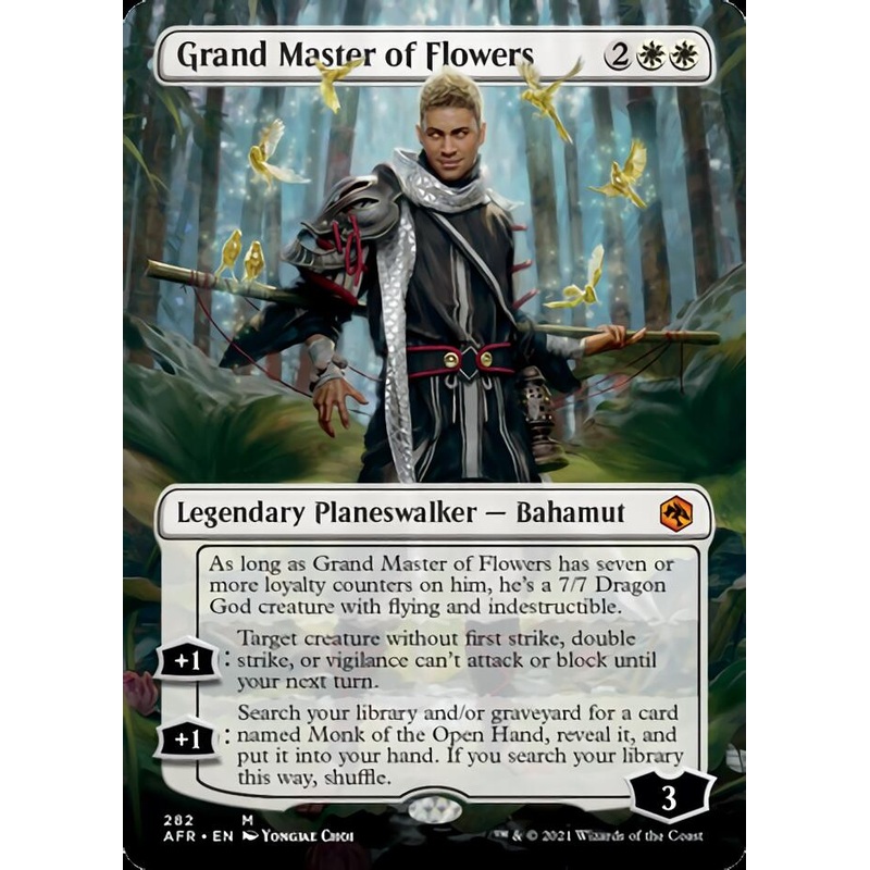 Grand Master of Flowers (Borderless) [Dungeons & Dragons: Adventures in the Forgotten Realms]