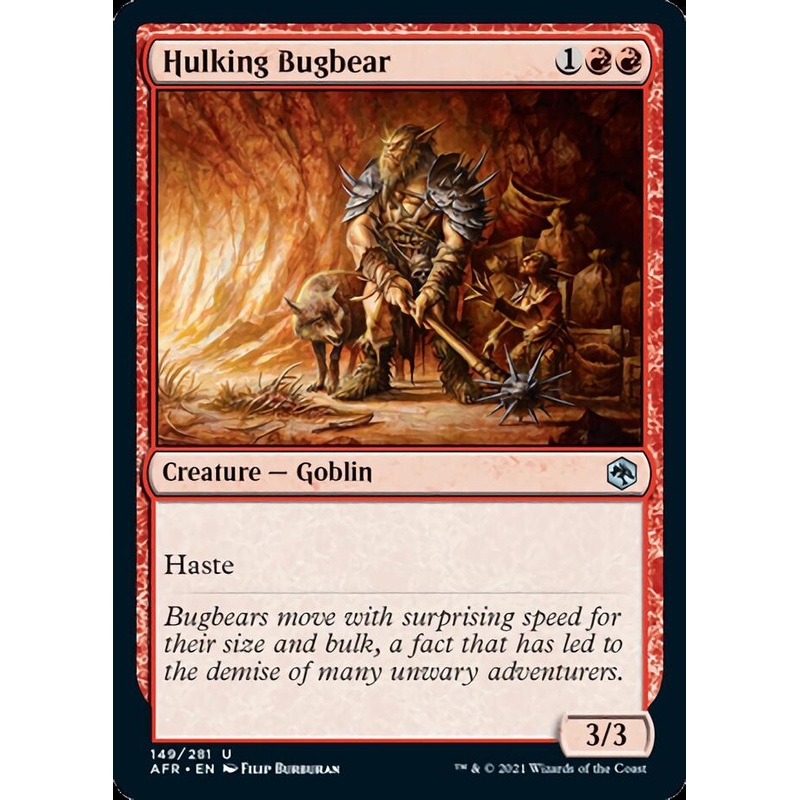 Hulking Bugbear [Dungeons & Dragons: Adventures in the Forgotten Realms]