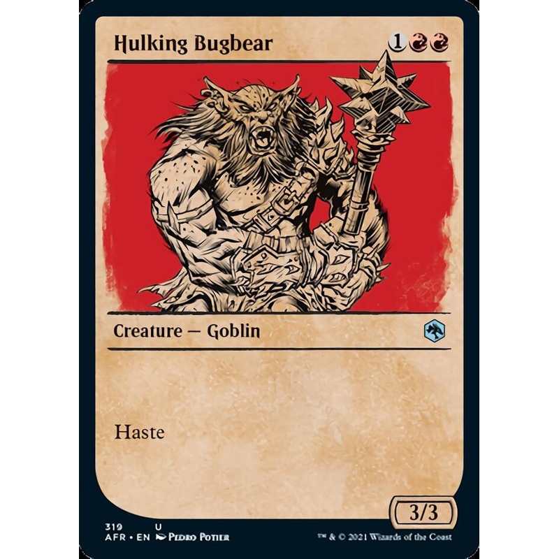 Hulking Bugbear (Showcase) [Dungeons & Dragons: Adventures in the Forgotten Realms]