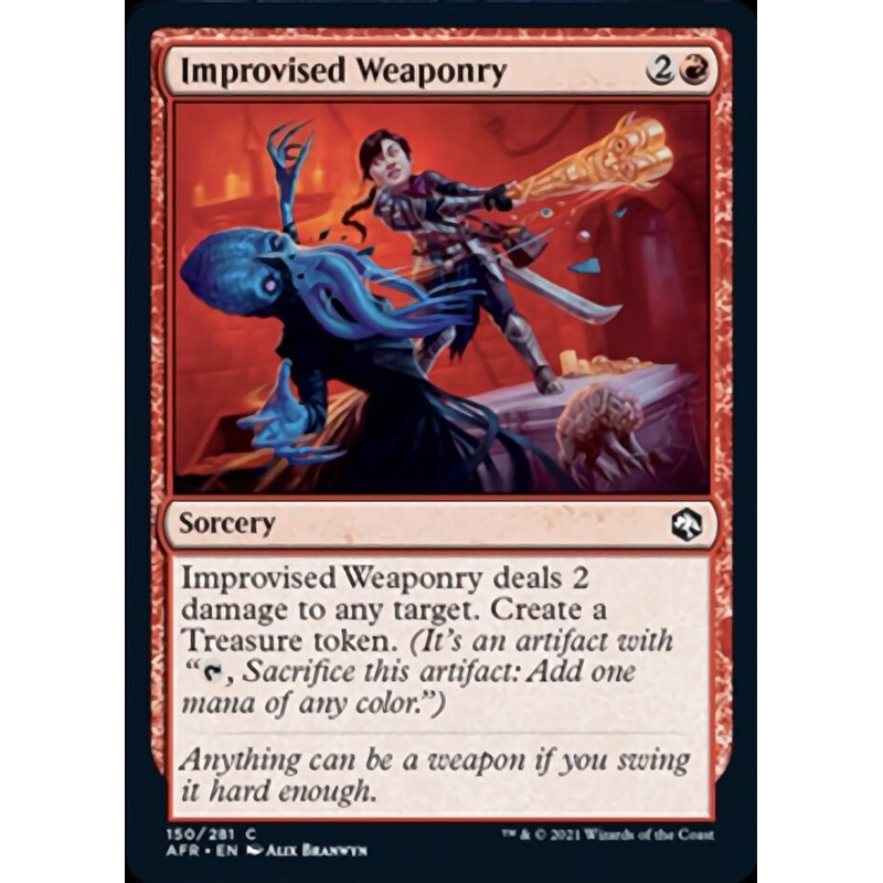 Improvised Weaponry [Dungeons & Dragons: Adventures in the Forgotten Realms]